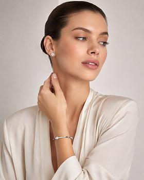  Серьги с фианитами