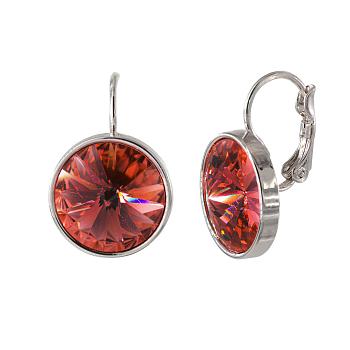 Серьги с кристаллами Swarovski