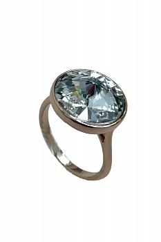  Кольцо с кристаллами Swarovski
