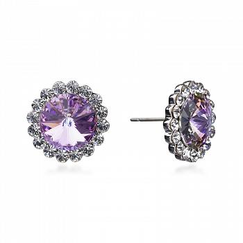  Серьги с кристаллами Swarovski